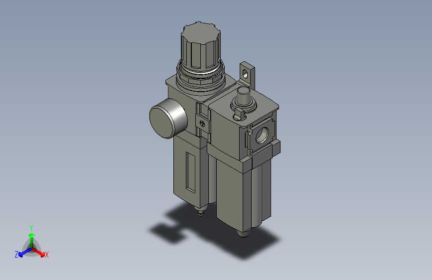 气源三联件(FESTO)PSUC-F-63-G12-8M-CSM-dtk