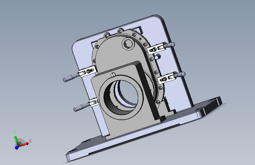 泵盖镗夹具设计+三维模型1356764==wb10