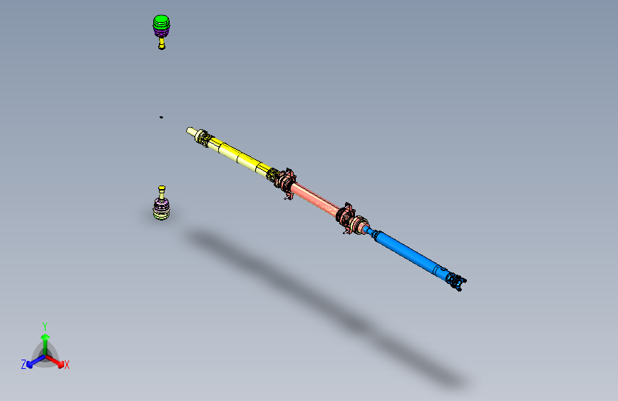 雷克萨斯-RX330-底盘-drive shaft