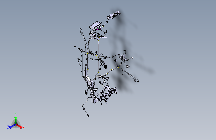 雷克萨斯-RX270-4003-仪表板及控制台线束