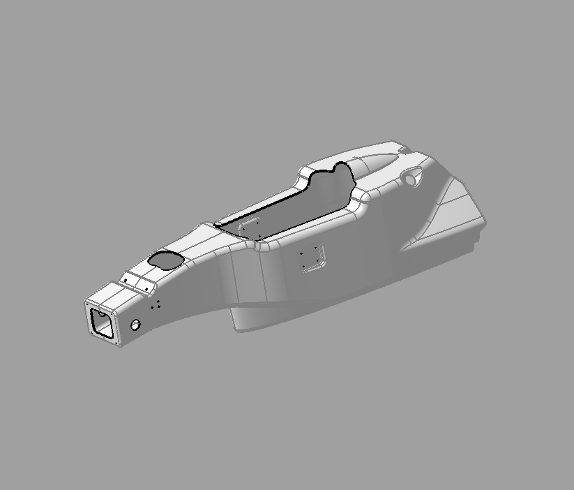 一级方程式单体壳式 3D 设计