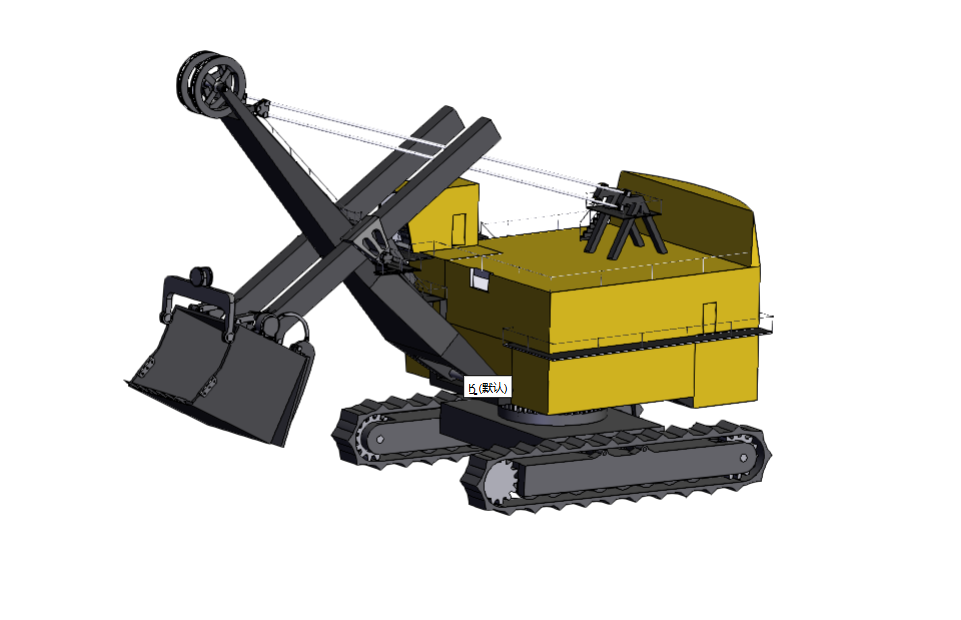 矿用挖掘机SW三维图 1298626