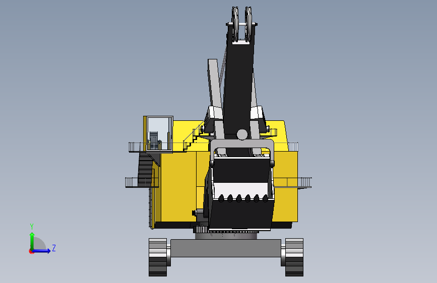 矿用挖掘机SW三维图 1298626