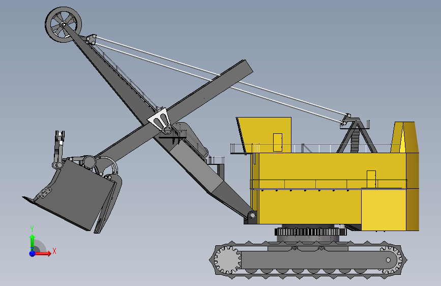 矿用挖掘机SW三维图 1298626