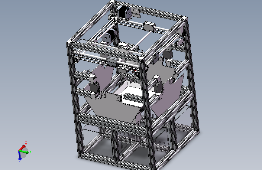 智能分类垃圾桶三维设计=1694794