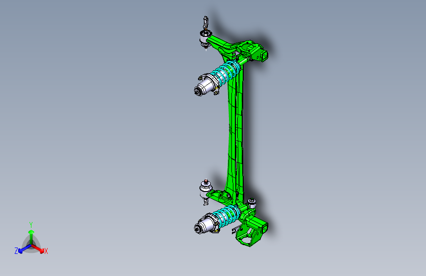 吉利-帝豪EV450-底盘-SUSPENSION SYSTEM_RR