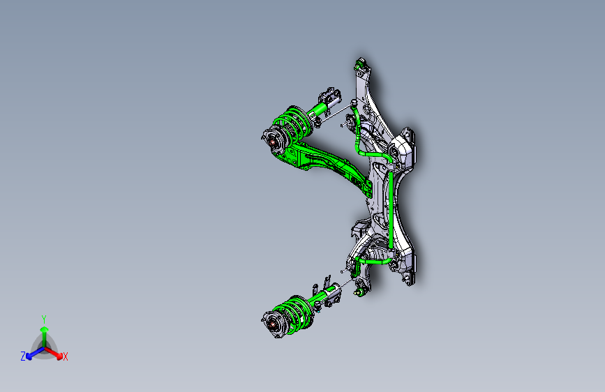 吉利-帝豪EV450-底盘-SUSPENSION SYSTEM_FRT