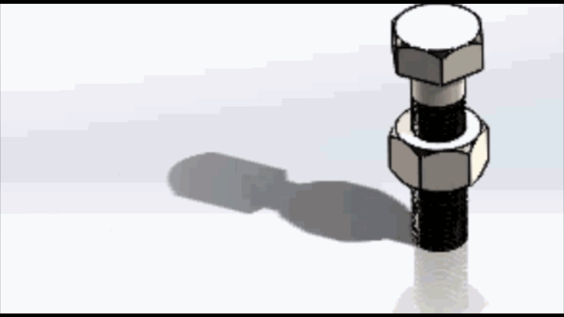 3D 可打印六角头沉头螺钉和螺栓，带 M5x20 螺母，附带教程视频