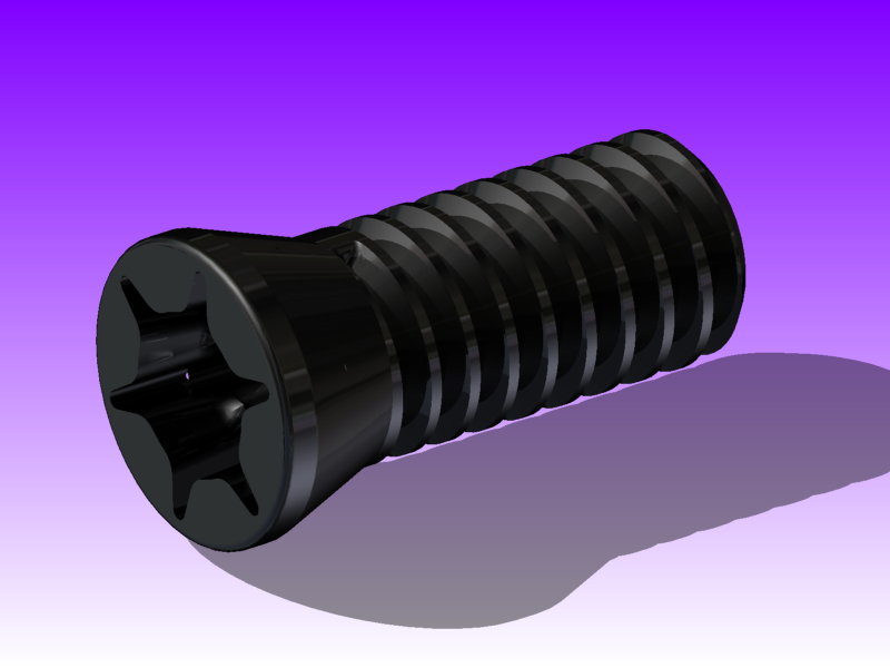 CNC工具夹紧螺钉