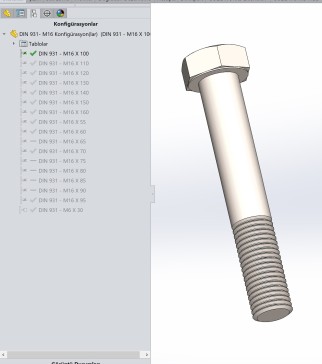 DIN 931 M6-M24 半螺纹 AKB CIVATA (DIN 931 螺丝)