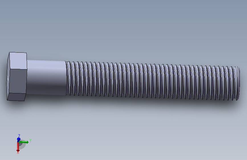 M8 x 50mm 六角螺栓