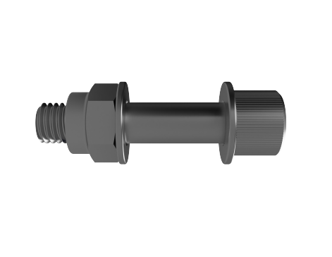 M12 六角螺栓与 NyLock 螺母
