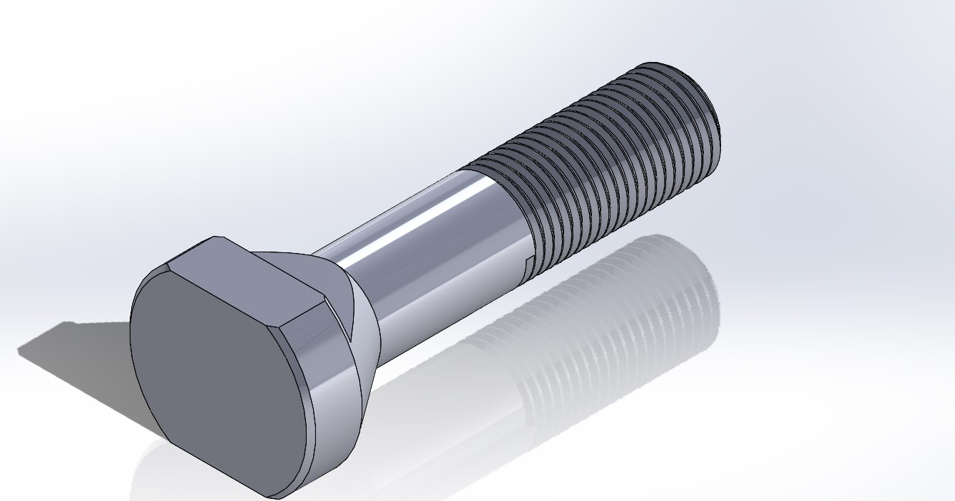 T型螺栓 M20x2 长度100