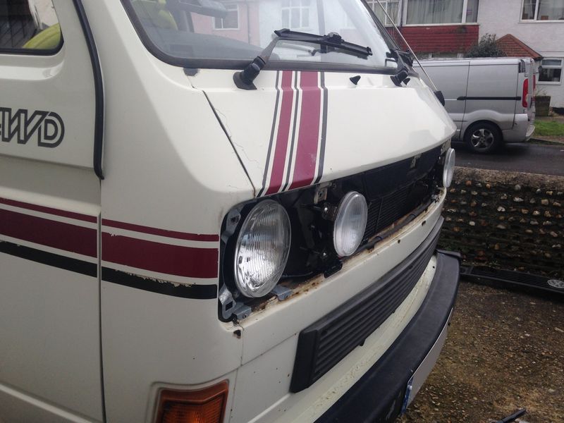 VW T3 (T25) 帕萨特聚光灯环