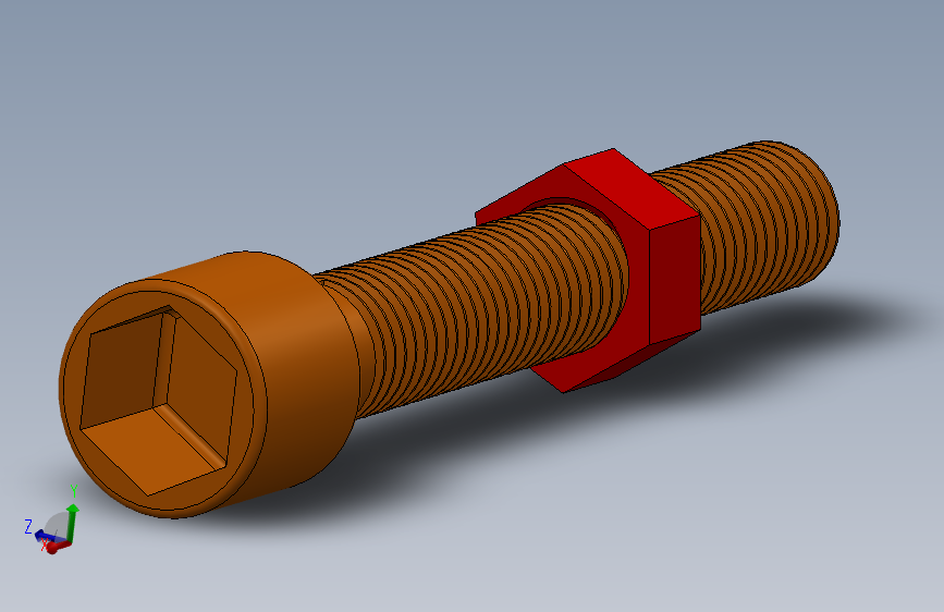 艾伦螺栓和螺母给SolidWorks学习者