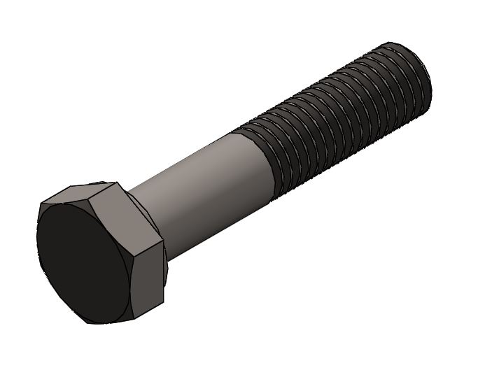 六角头螺栓 ISO 4014 - M8 x 40