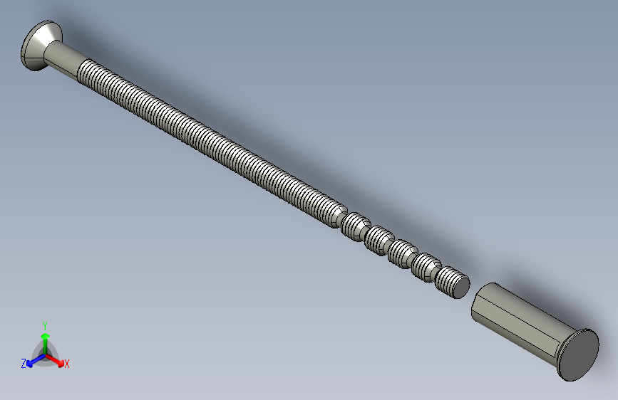 螺栓 M4(65-90) + 螺母