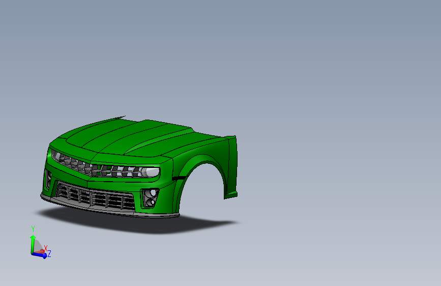 ®雪佛兰科迈罗ZL1®2012
