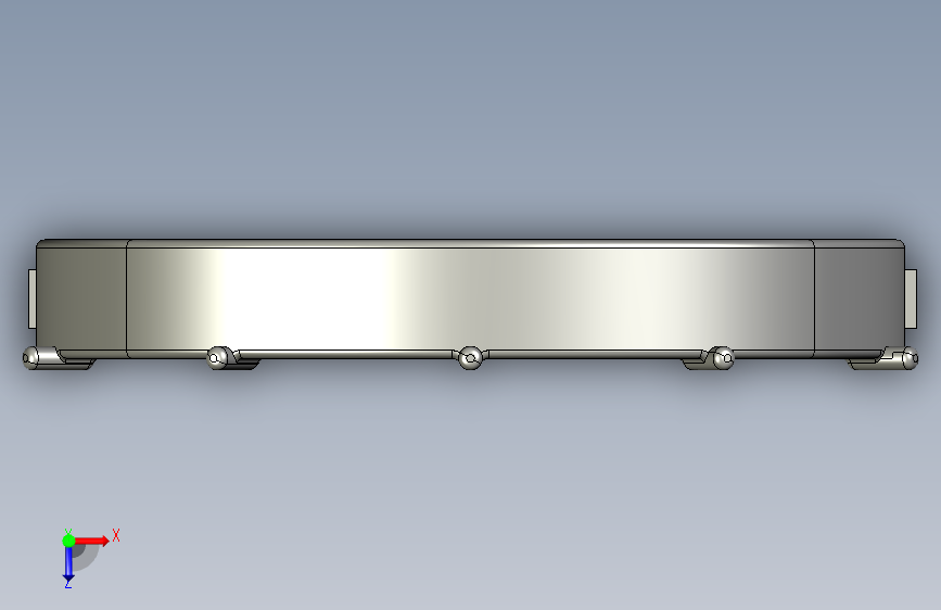 COVID-19 3D可打印面罩 俯视图