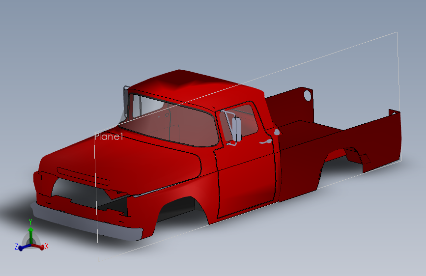 f100 1959 车身
