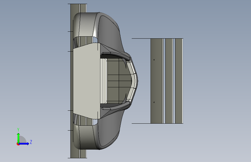 FSAE 车身工作 (1) 左侧视图