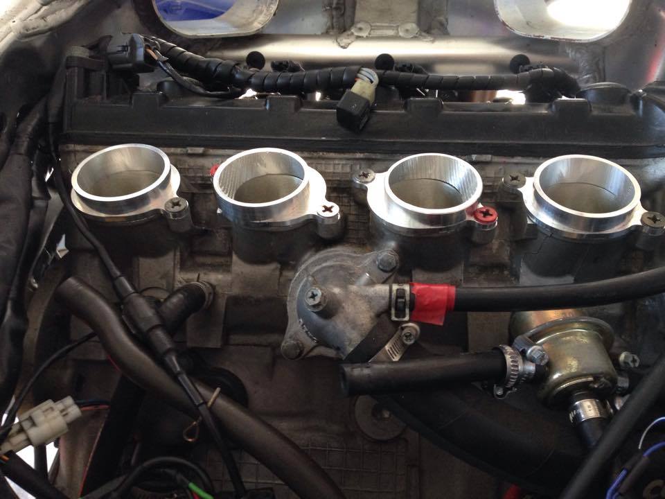 k1 gsxr 黑色油门体适配器