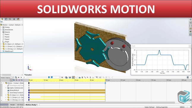 SOLIDWORKS Motion - 联系