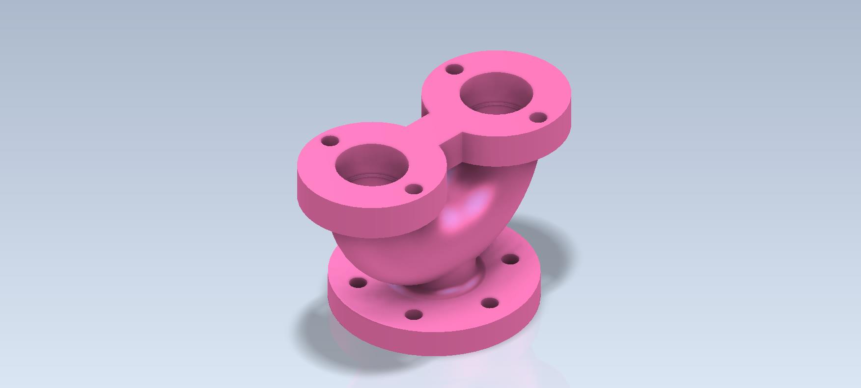 Studycadcam 3D CAD 练习 321_ 安全阀体 _Autodesk Inventor Pro