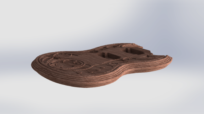 哥特式吉他琴身