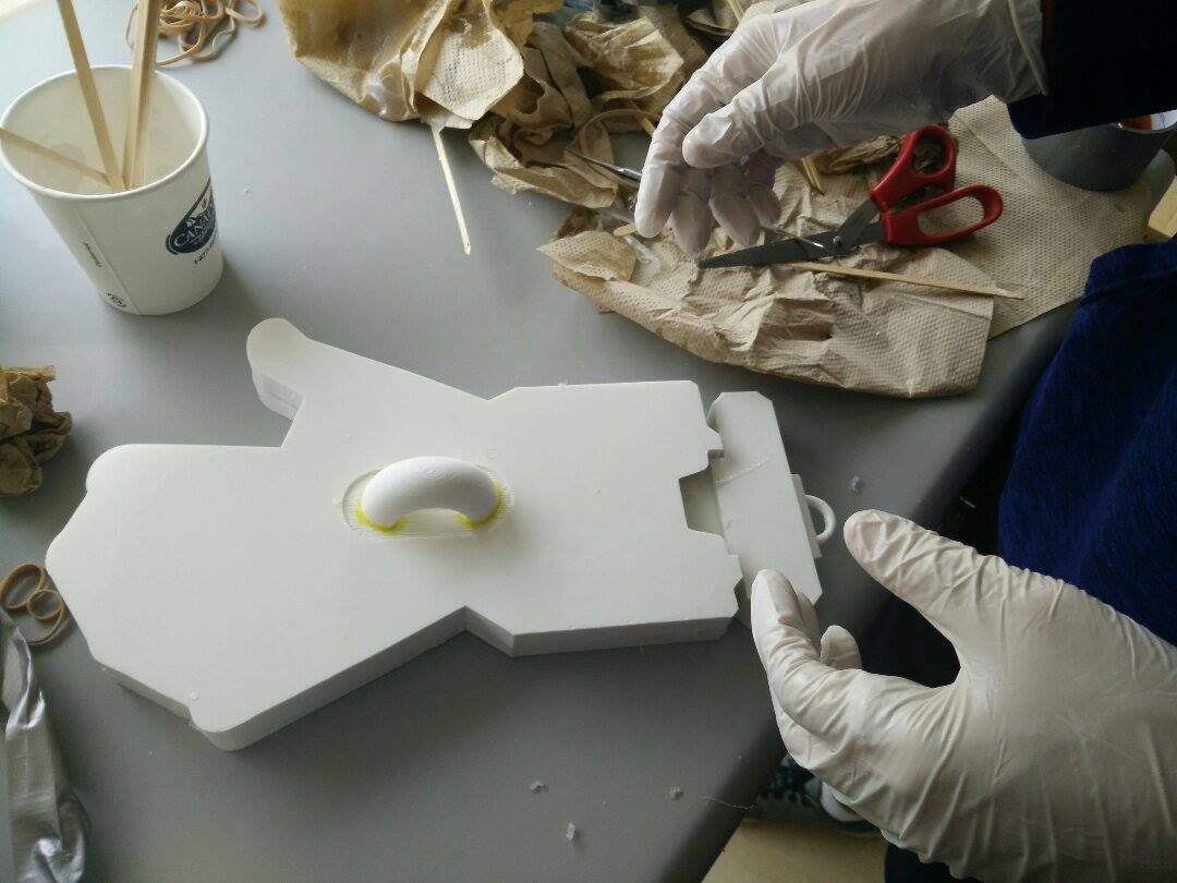 硅胶造型手模
