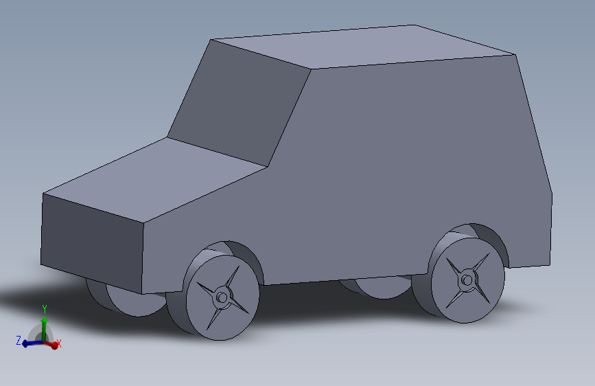 简单玩具车