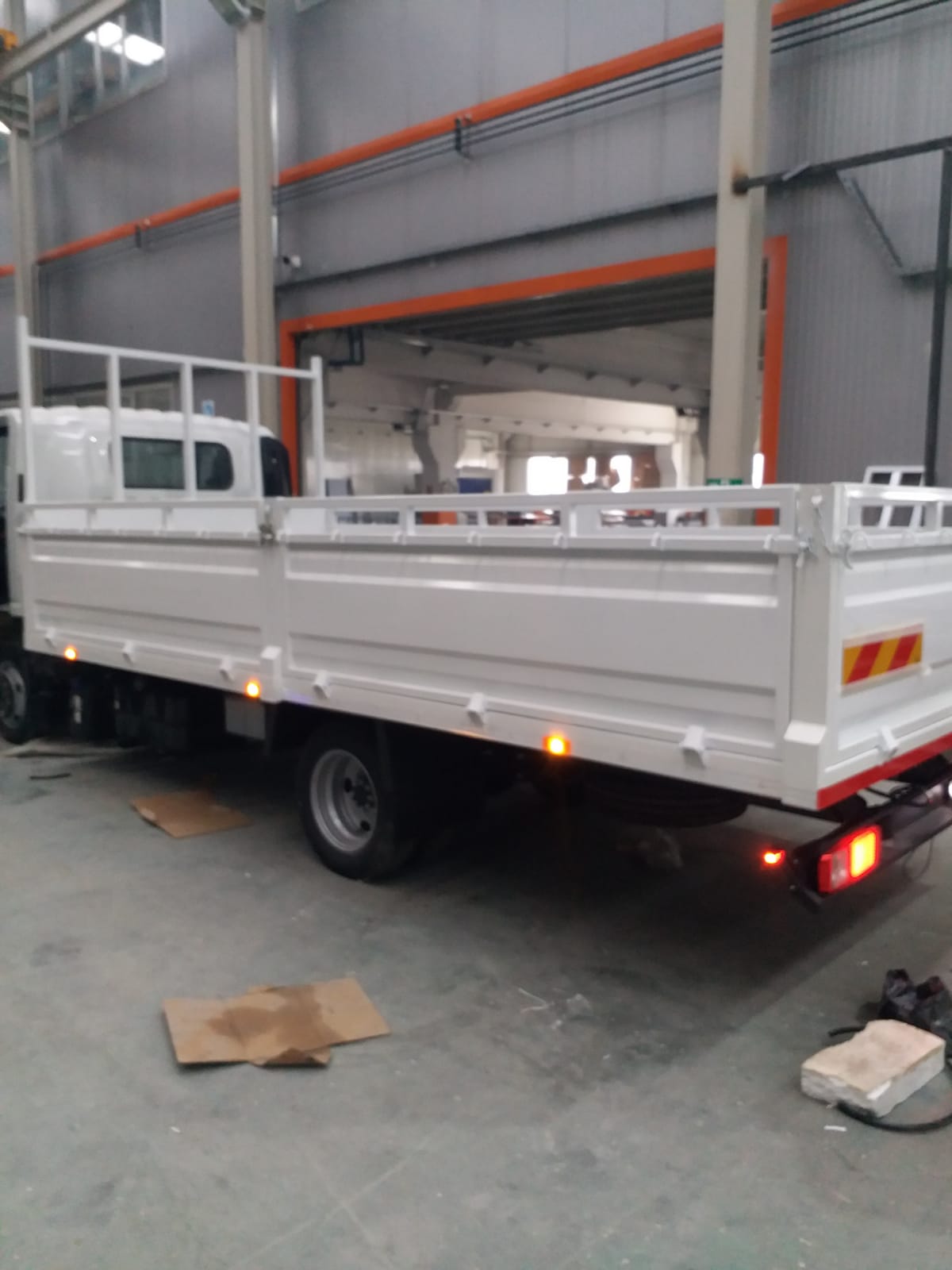 开放的头发箱-卡车车身箱-拖车