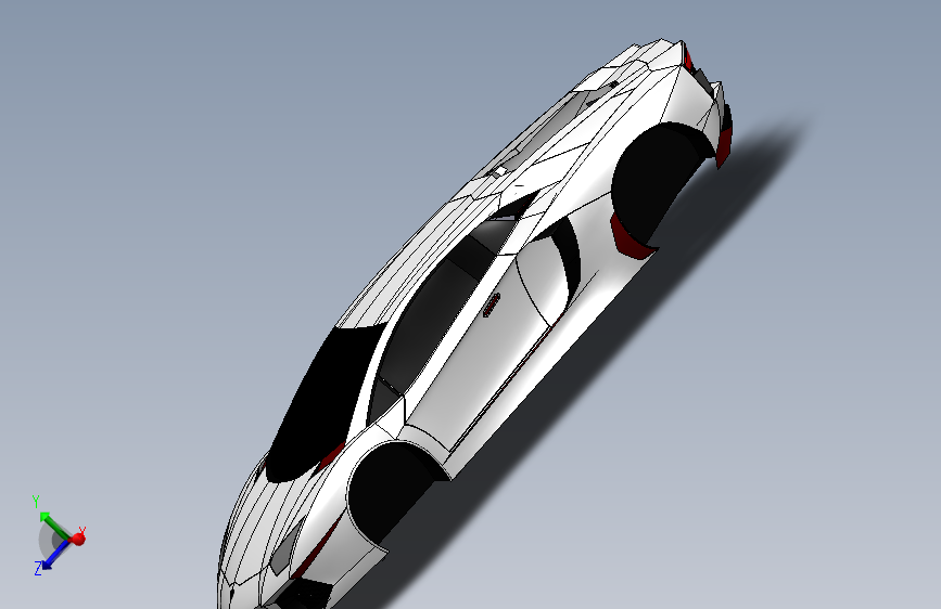 兰博阿文塔多车身框架