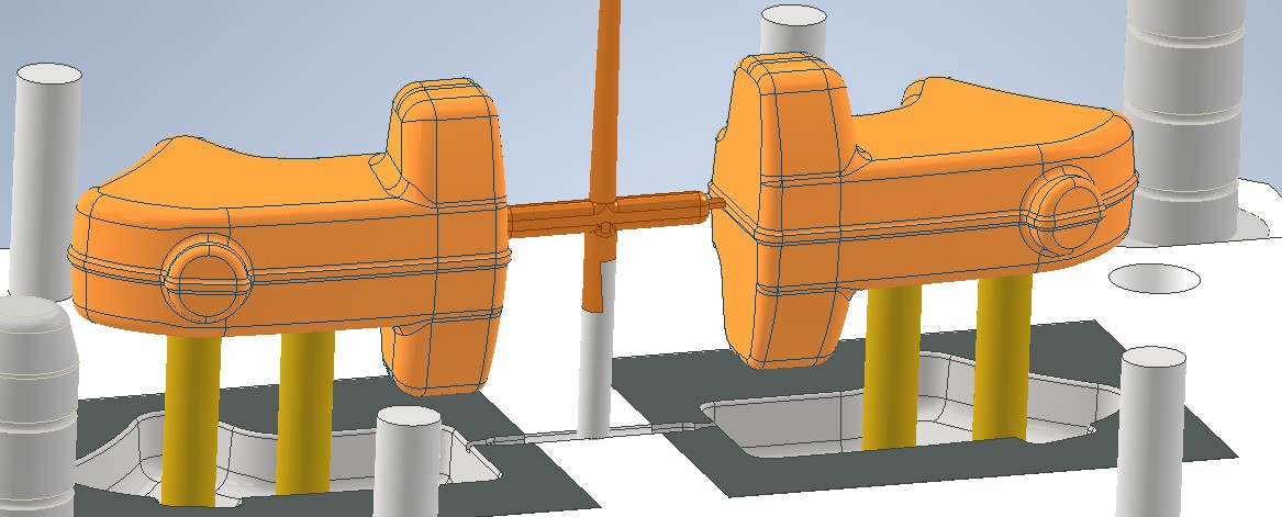 2 个型腔注塑模具设计 _ Autodesk Inventor