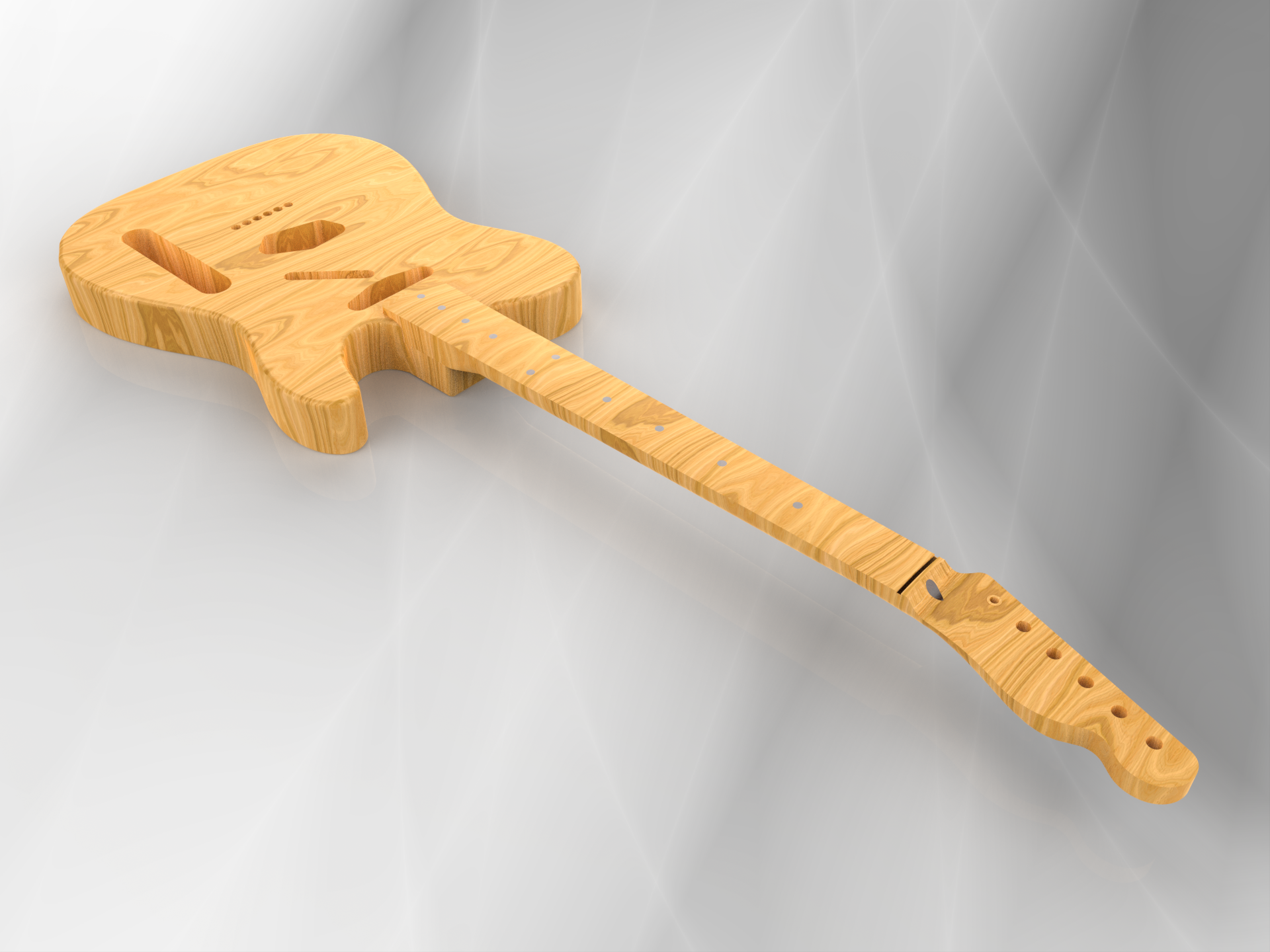 琴颈 Telecaster 完整_