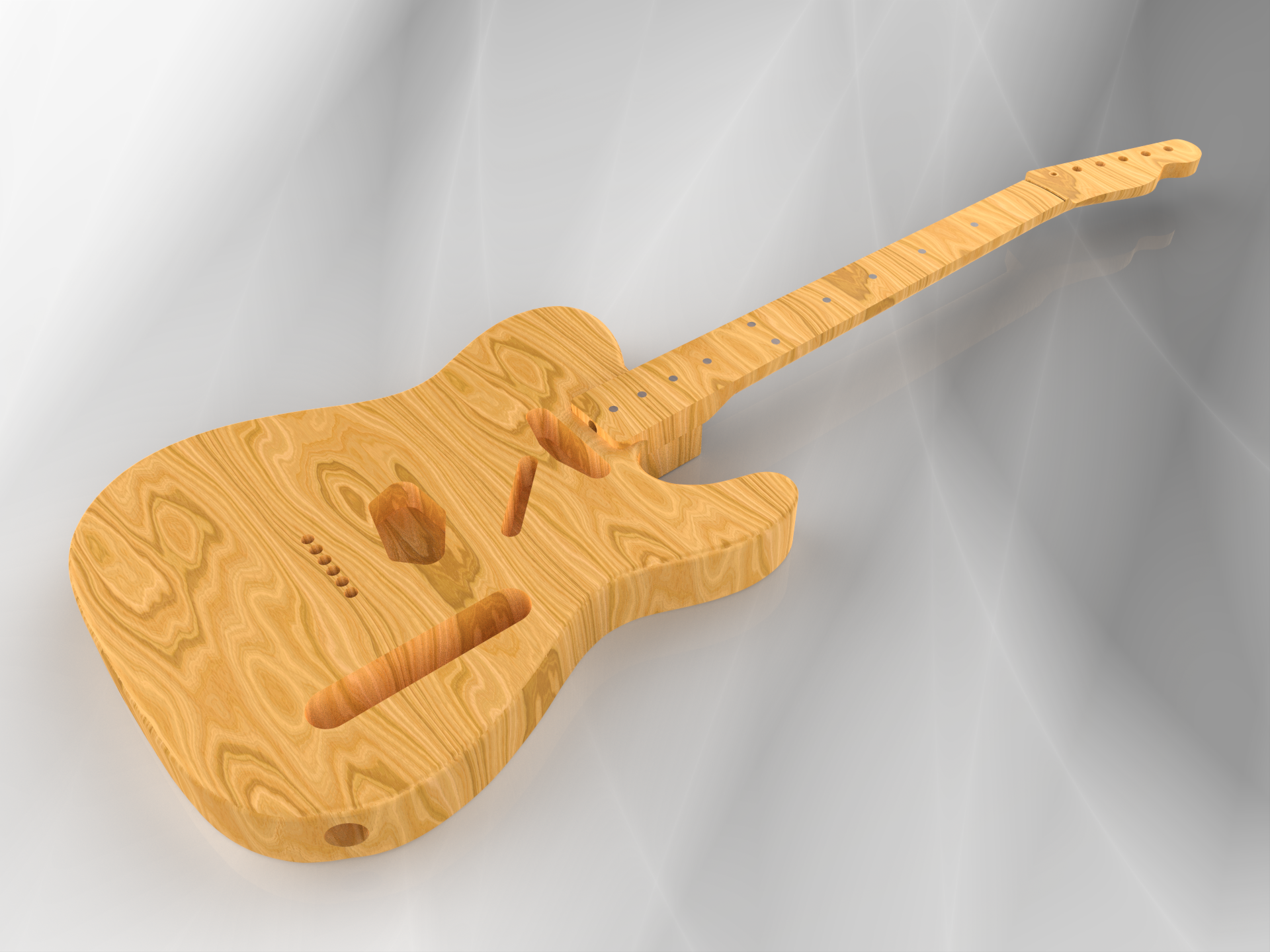 琴颈 Telecaster 完整_