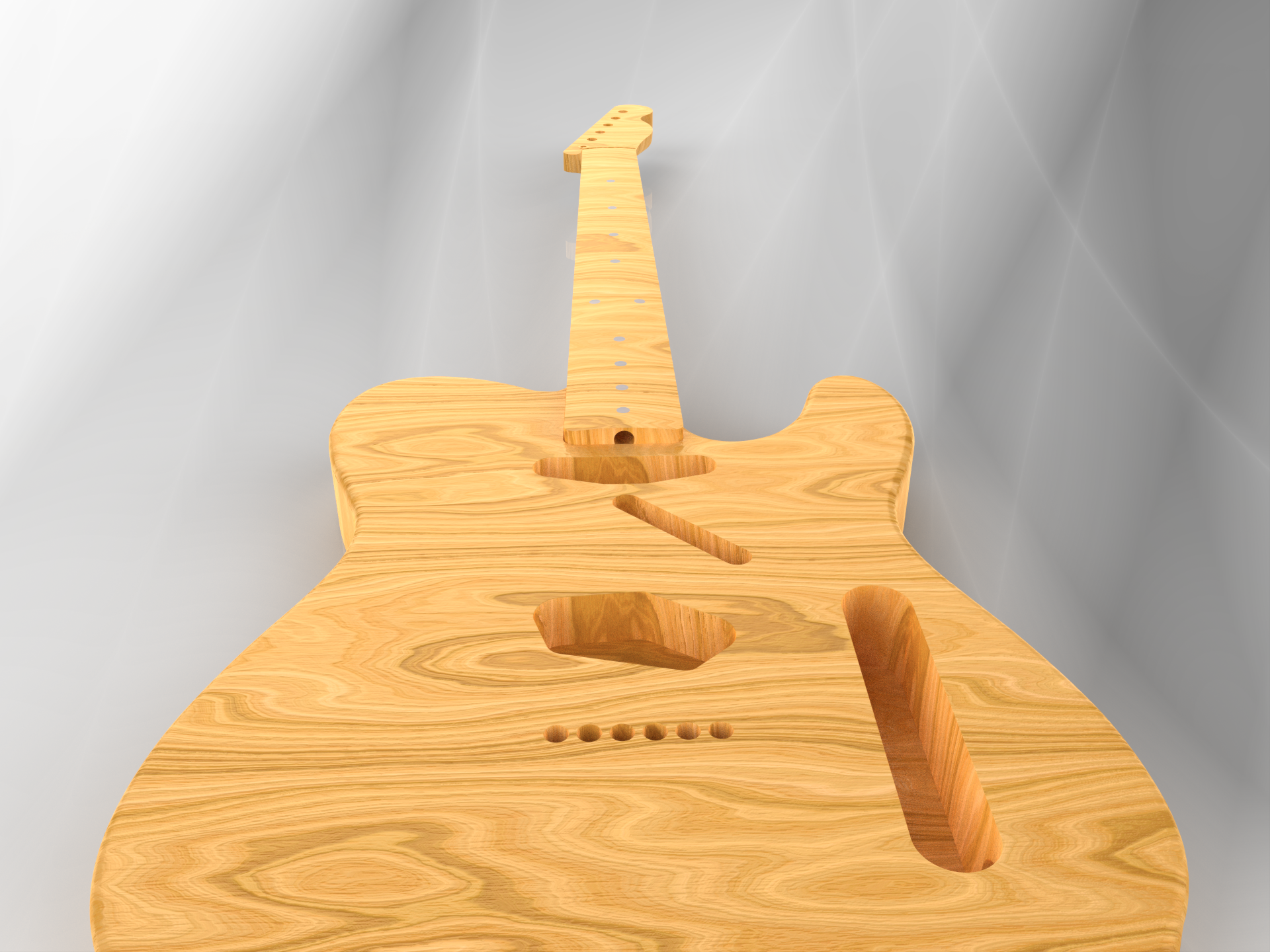 琴颈 Telecaster 完整_