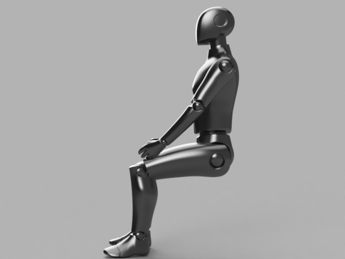 人体模型（适用于 Fusion360 的关节）