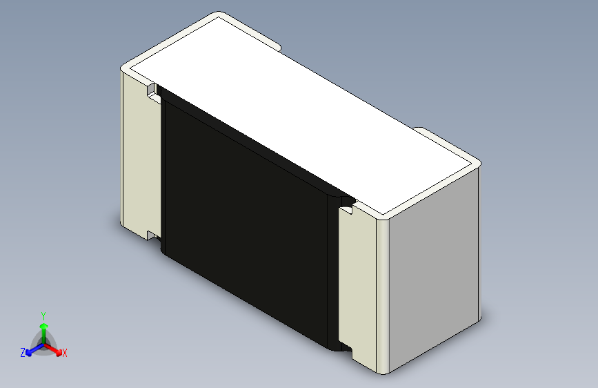 新版本的高精度0201(0603)系列芯片电阻器3D模型。