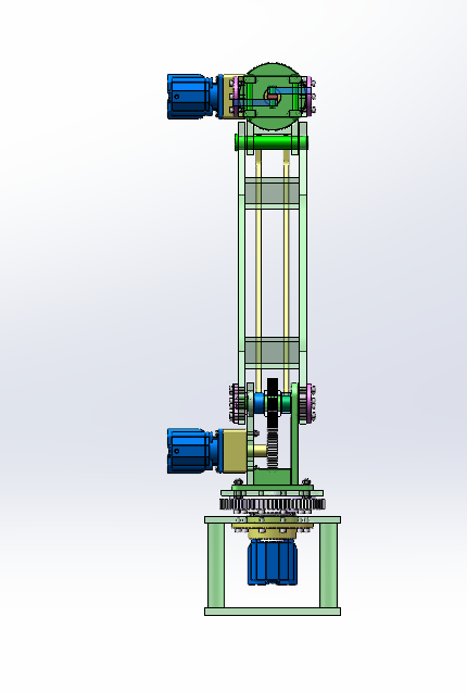 五自由度液压机械手
