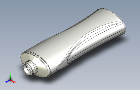 200毫升身体乳瓶模型