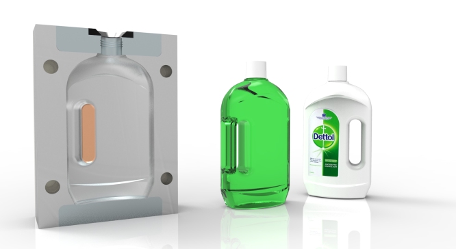 Dettol 2L 防霉和瓶子