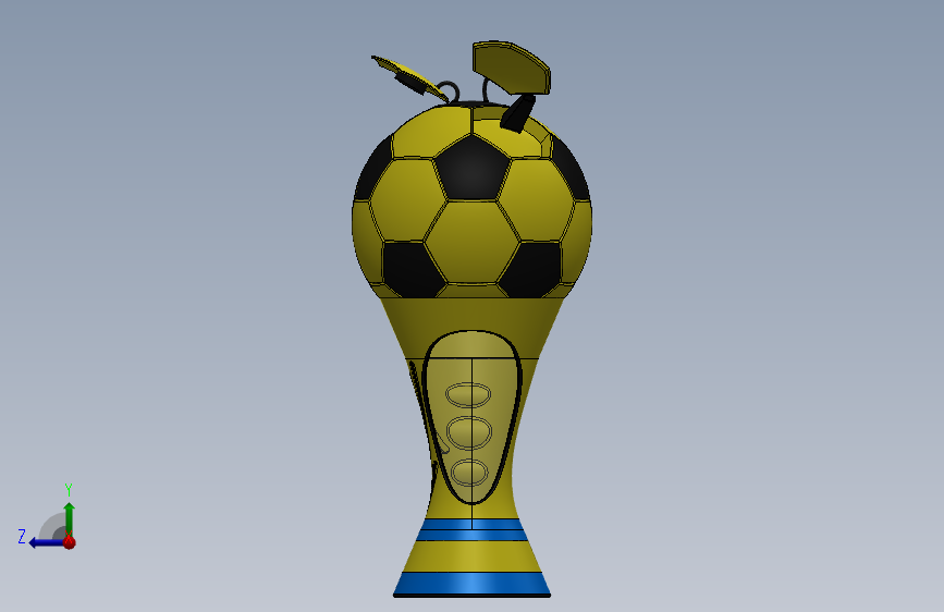 FIFA世界杯奖杯主题饮料瓶