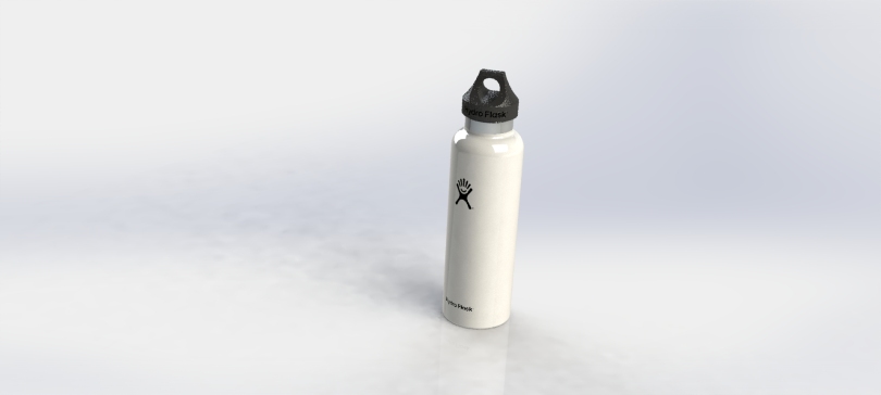 Hydroflask 21盎司水瓶（白色）