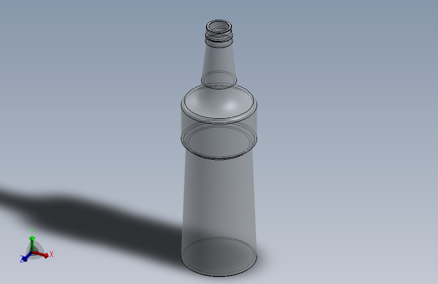 Indofood Freiss 650 毫升橙汁饮料瓶