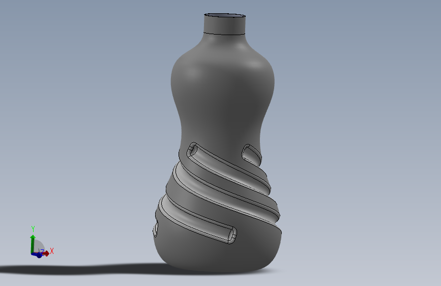 Solidworks 瓶子清扫器