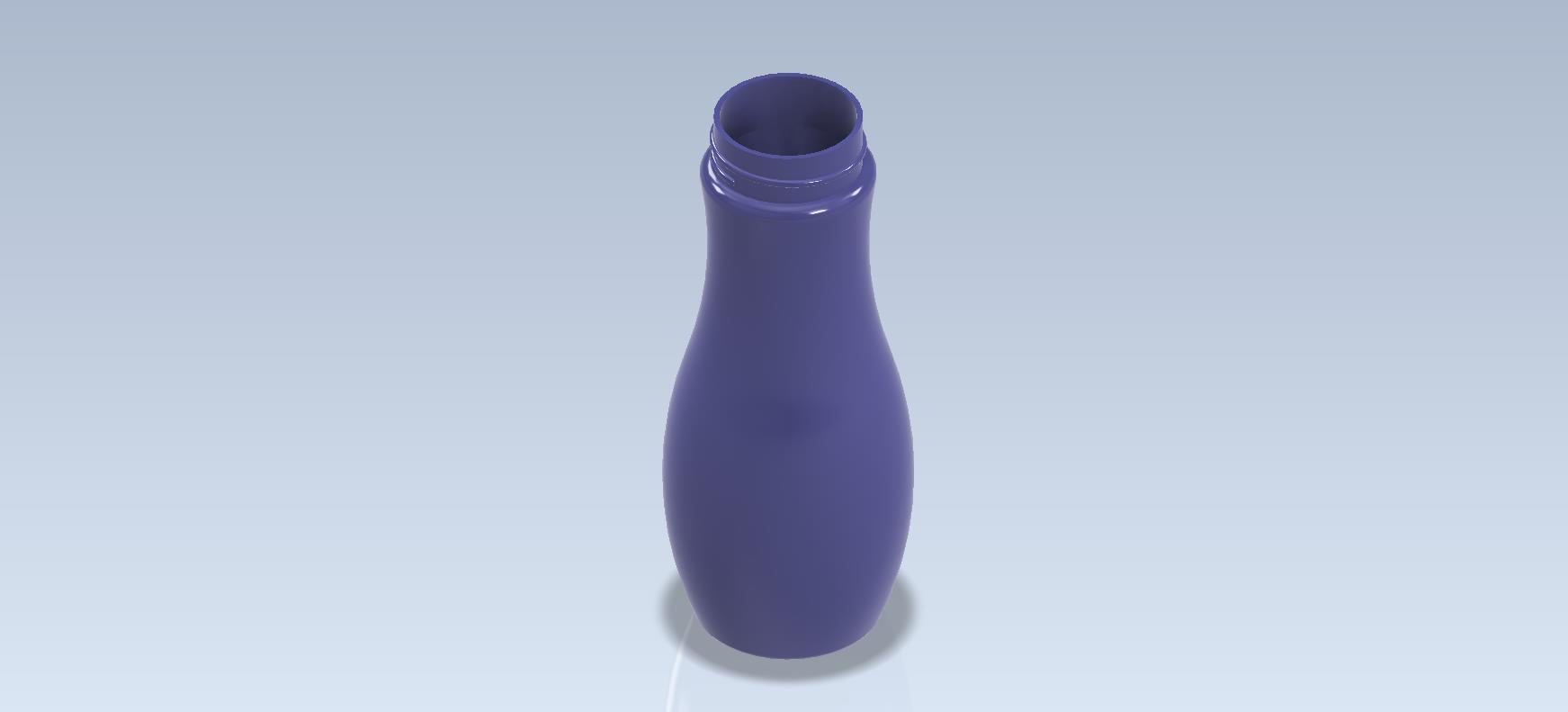 Studycadcam 3D CAD 练习 397_ 塑料瓶_ 塑料瓶_ Autodesk Inventor Pro