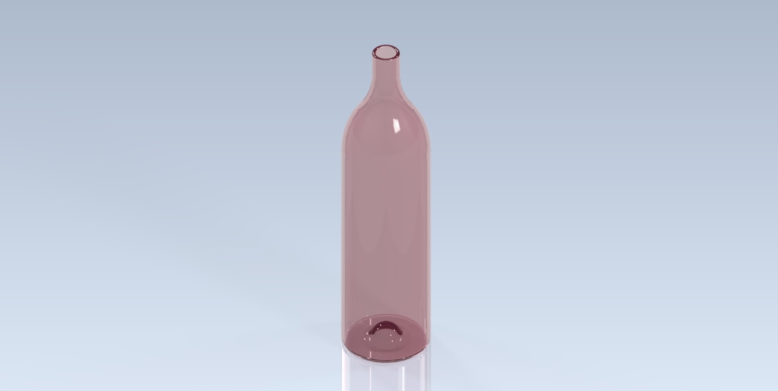 Studycadcam 3D CAD 练习 1014_瓶子_Botella_Autodesk Inventor Pro