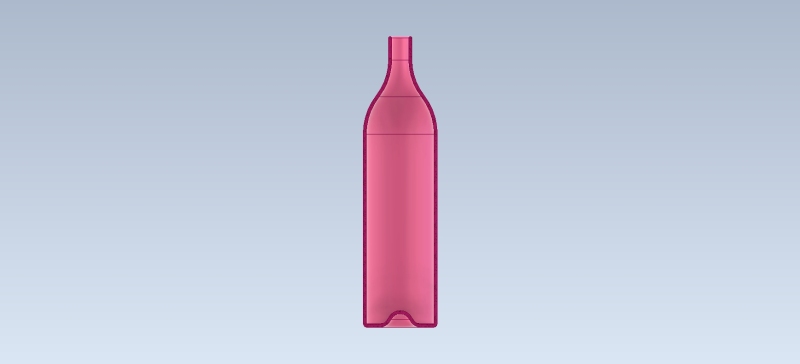 Studycadcam 3D CAD 练习 1014_瓶子_Botella_Autodesk Inventor Pro