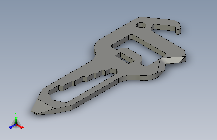 多功能工具钥匙扣